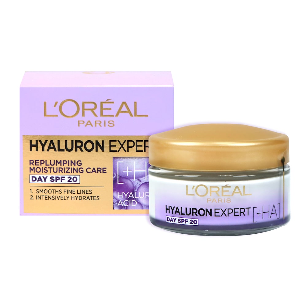 Loreal Hyaluron Expert Replumping Moisturising Care Cream 50ml - Day Cream